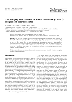 The low-lying level structure of atomic lawrencium (Z = 103)