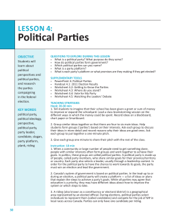 Political Parties