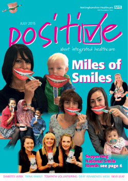 Miles of Smiles - Nottinghamshire Healthcare