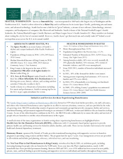 SeattleFactSheet_FIN.. - National Health Care for the Homeless