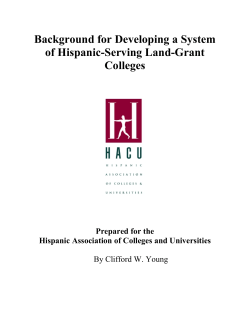 The Land-Grant College Movement as Educational Democracy