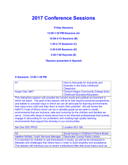 Registration Packet - 2017 Conference Home