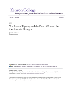 The Bayeux Tapestry and the Vitae of Edward the
