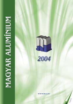 magyar alum&iacute;nium - MAL Magyar Aluminium