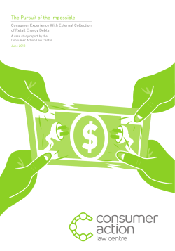 The pursuit of the impossible