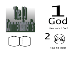 21b 10 Commandments Booklet - One Body in Christ in Love