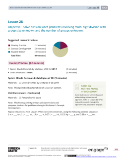 Lesson 28 - EngageNY