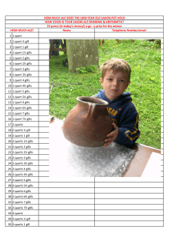 How much Ale Does the Saxon Pot Hold.xlsx