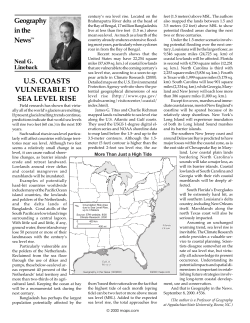 us coasts vulnerable to sea level rise