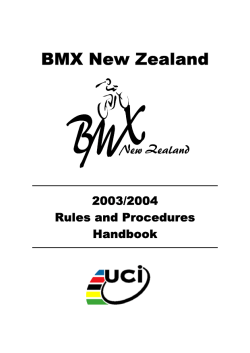 BMX New Zealand - East City BMX Club
