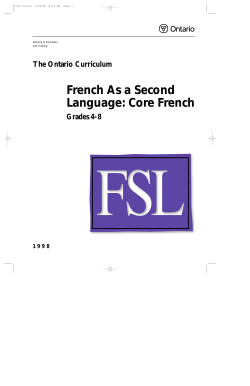 Core French