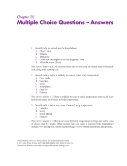Multiple Choice Questions &ndash; Answers