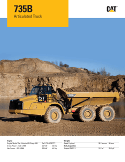 735B Articulated Truck
