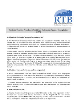 AHB Landlord Information