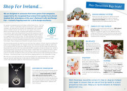 Shop For Ireland&hellip; - National Crafts and Design Fair