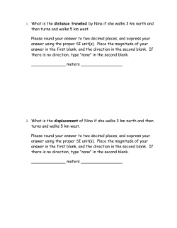 distance and displacement practice with solutions.