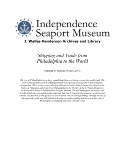 J. Welles Henderson Archives and Library