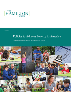 Policies to Address Poverty in America