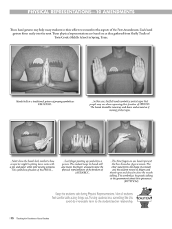 physical representations&mdash;10 amendments continued