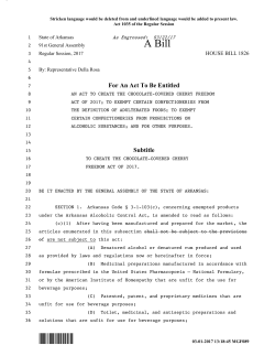 Act 1035 - Arkansas General Assembly