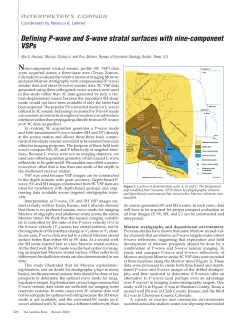 Defining P-wave and S-wave stratal surfaces with nine