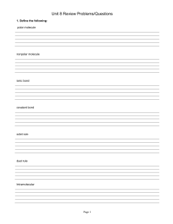 CT Unit 8 Bonding Test Review PDF