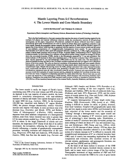 Mantle Layering From ScS Reverberations 4. The Lower