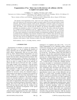 A coupled wave-packet study