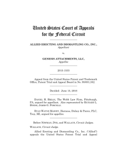 15-1533 - USPTO e-FOIA page - United States Patent and