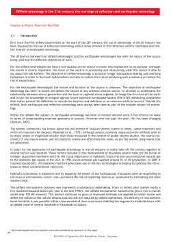 Oilfield seismology in the 21st century: the marriage of