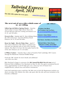 Tailwind Express - Annapolis Bicycle Club