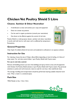 Chicken Vet Poultry Shield 5 Litre