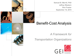 A Benefit–Cost Analysis Framework for Integrating Resilience into