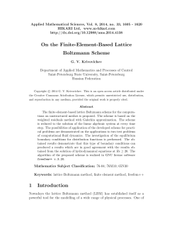 On the finite-element-based lattice Boltzmann scheme