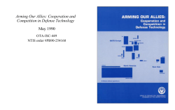 Arming Our Allies: Cooperation and Competition in Defense