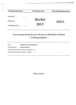 Herbst 2013 - Phil.