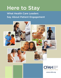 Here to Stay - Eliza Corporation