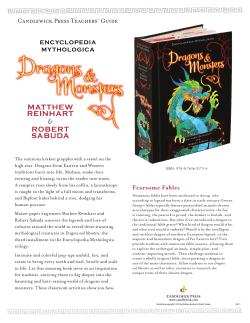 a Teacher`s Guide for Dragons and