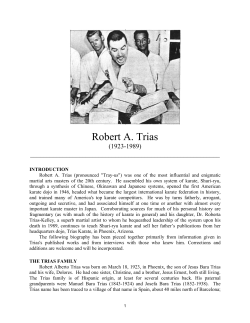 Biography - Robert A. Trias