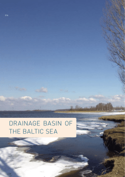 drainage basin of the baltic sea