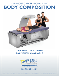 body composition - Diagnostic Professionals, Inc.