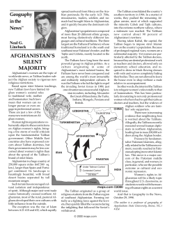 afghanistan`s silent majority