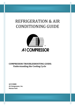 Compressor Troubleshooting Guide