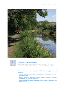 Equality Impact Assessment