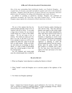 One of the most outstanding black abolitionist leaders