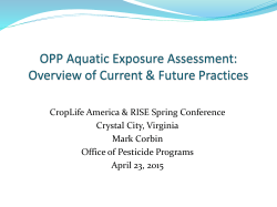 A Model to Simulate Aquatic Agriculture: A Spin