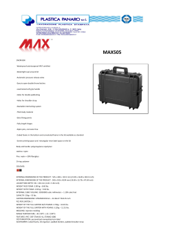 MAX505 - Plastica Panaro
