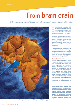 From brain drain