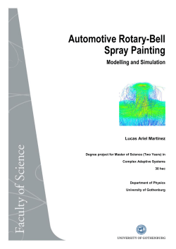 Automotive Rotary-Bell Spray Painting