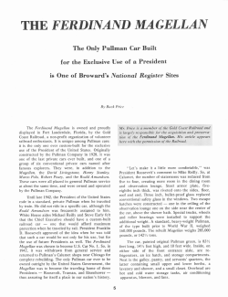 the ferdinand magellan - Florida Online Journals